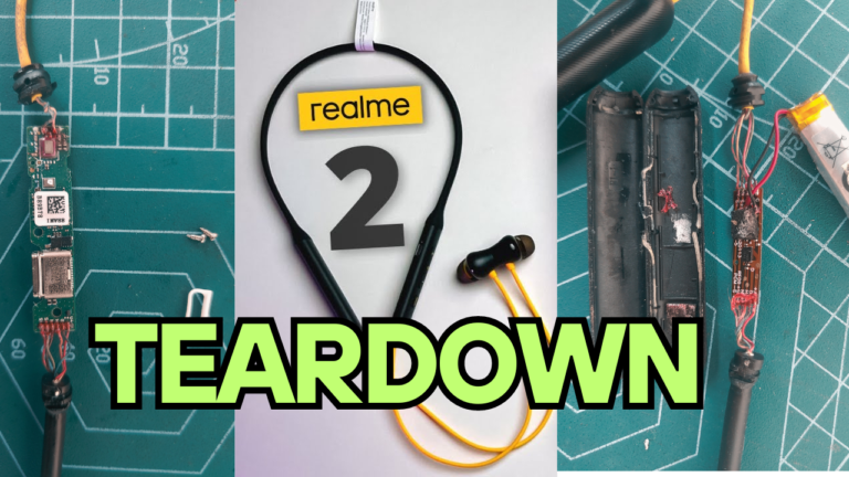 realme buds 2 teardown